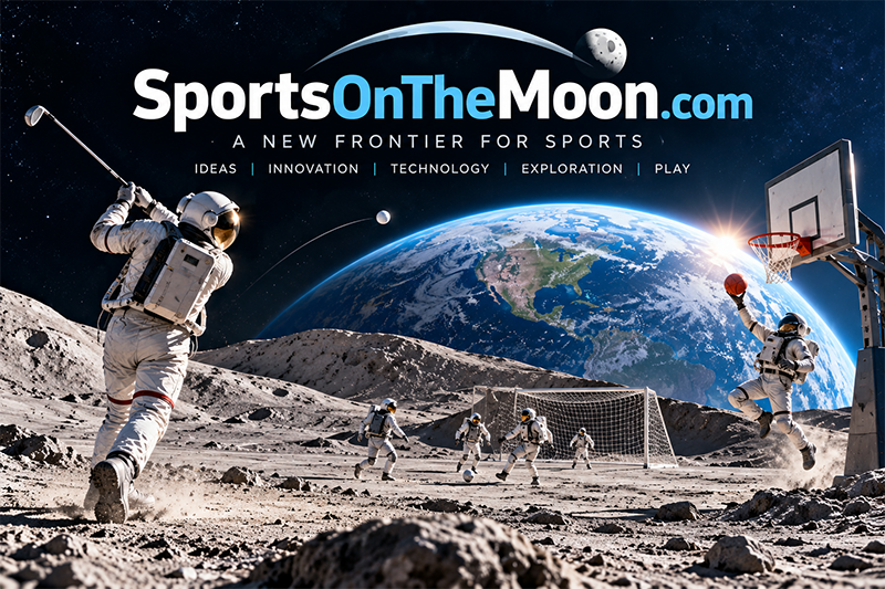 SportsOnTheMoon.com premium domain for lunar sports, entertainment and space exploration